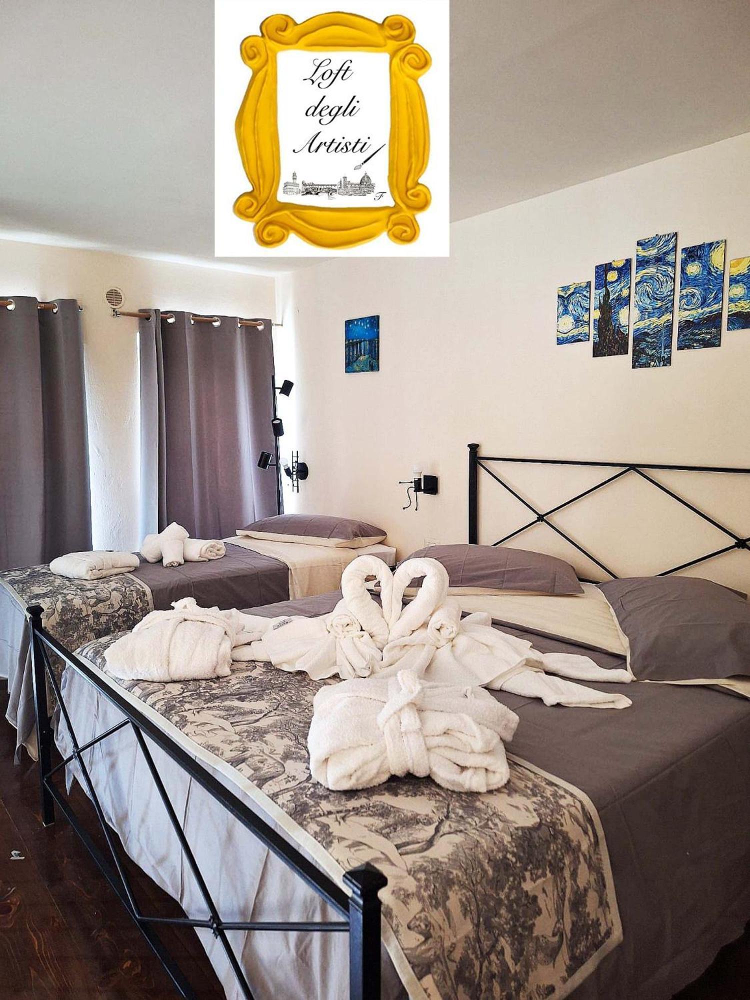 Exclusive Loft Degli Artisti Lägenhet Florens Exteriör bild
